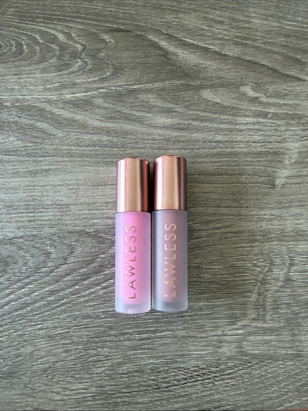 LAWLESS Full Size Liquid Lip Duo Daisy Pink Blushed Sand
